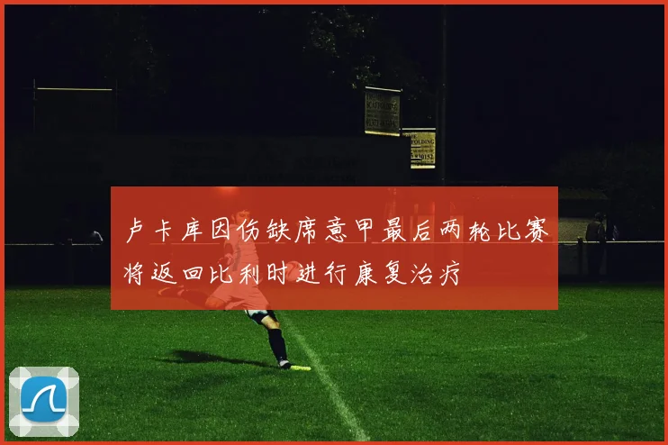 卢卡库因伤缺席意甲最后两轮比赛将返回比利时进行康复治疗